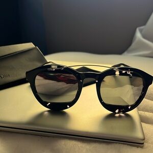 Christian Dior mirrored sunglasses